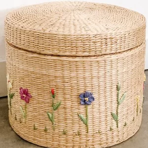 سبدهای حصیری و پلاستیکی