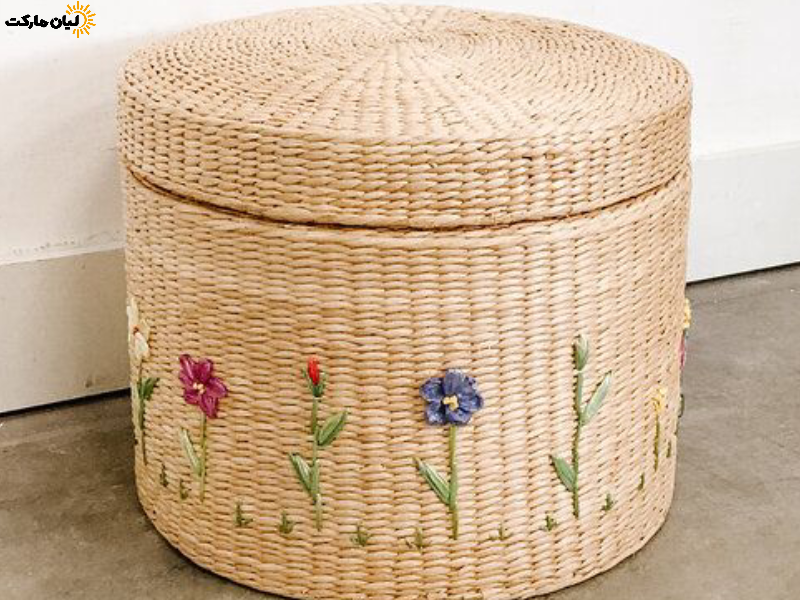 سبدهای حصیری و پلاستیکی